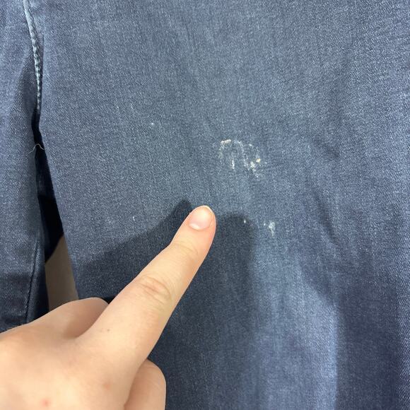 Banana Republic Devon Legging 28 LONG Faded Black Stretch Denim 28L - Picture 6 of 15